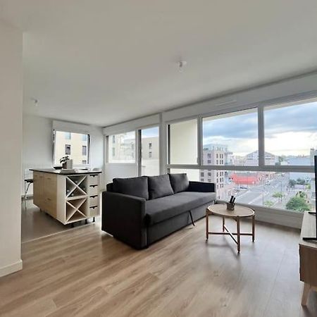 Superbe Appartement Neuf Dans Residence Familiale Aux Portes De Paris Avec Parking Ivry-sur-Seine Exterior foto